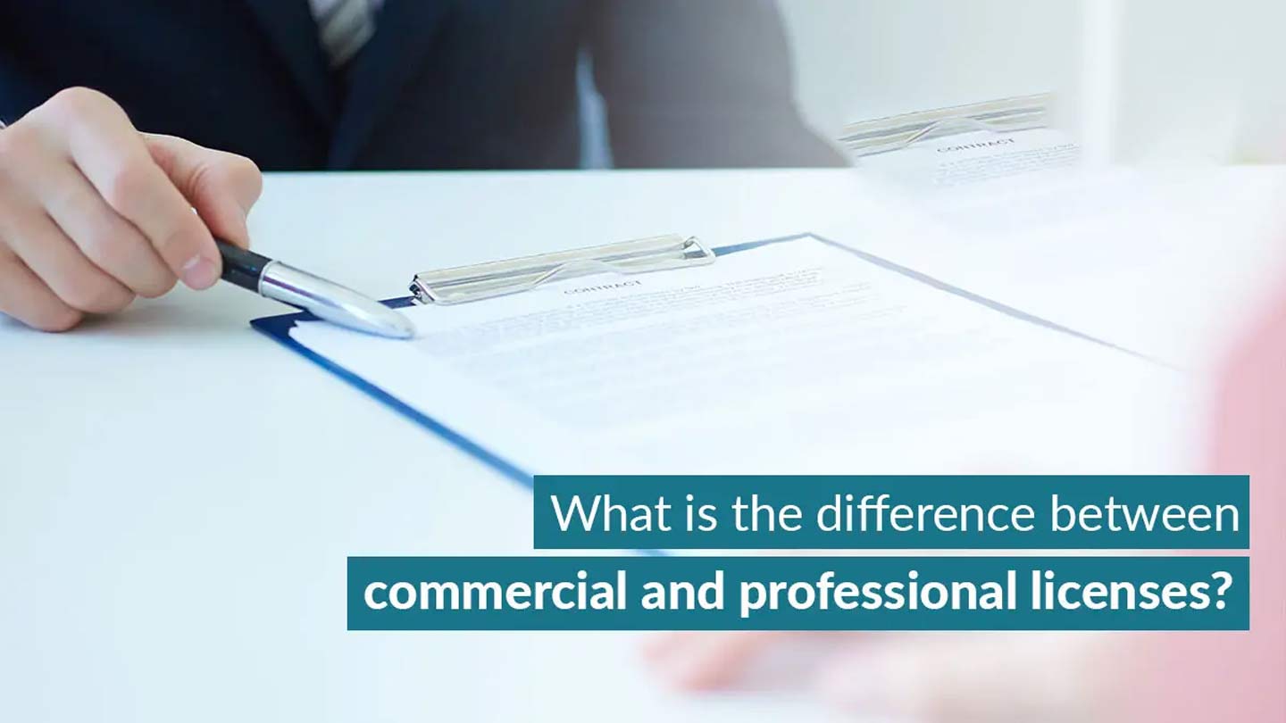 Commercial License Vs Trade License