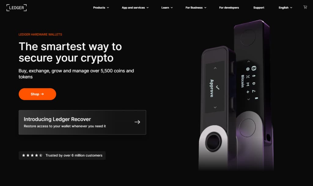 ledger hardware crypto wallet