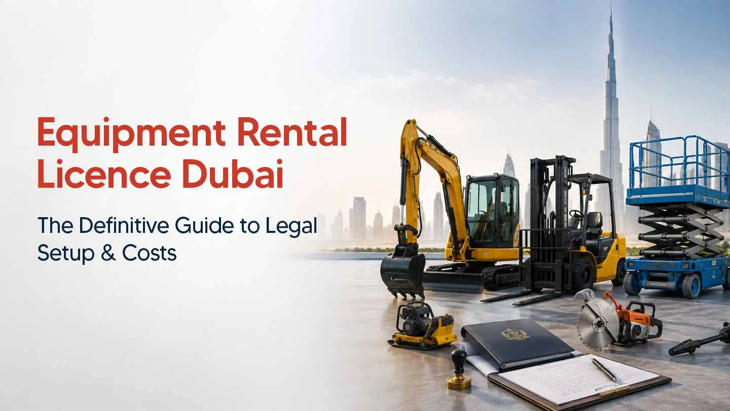 Equipment Rental license Dubai: Costs, Legal Requirements & Business Setup Guide UAE